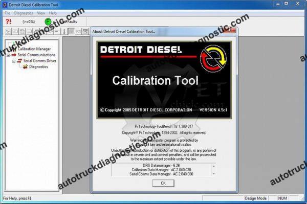 Detroit Diesel Calibration DDCT 4.5 + Metafiles - Image 2