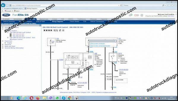 Ford ETIS IDS Wiring Diagrams Offline 2008 2