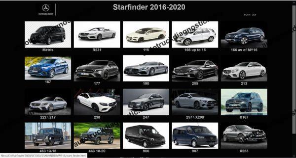 Mercedes Starfinder 2016 and 2020 2