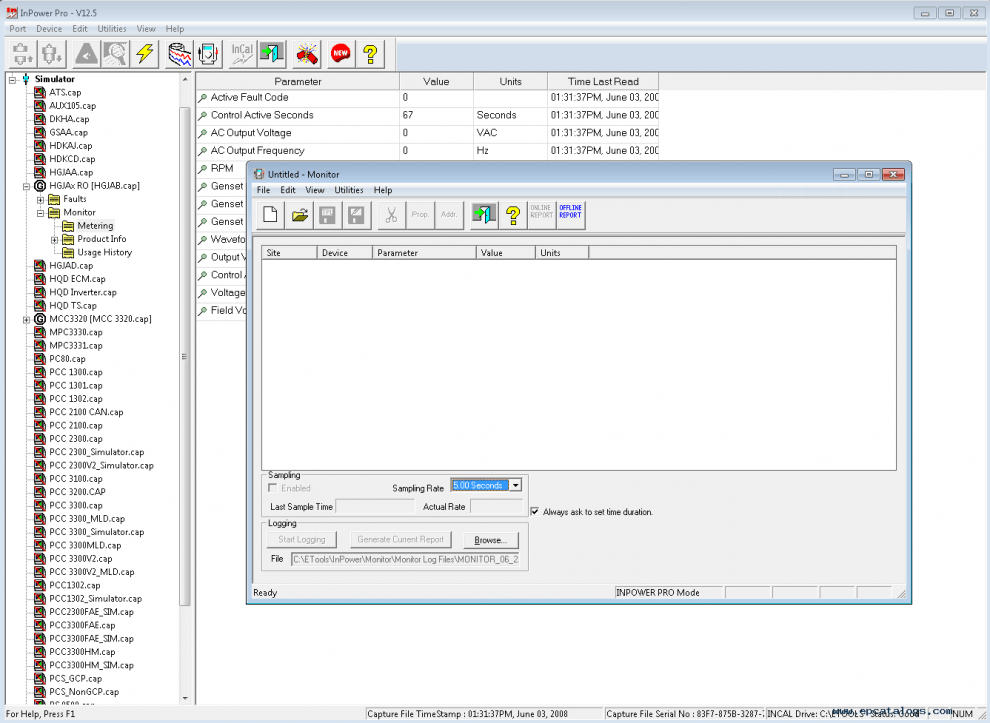 Cummins InPower PRO 12.5 - Diagnostic Software