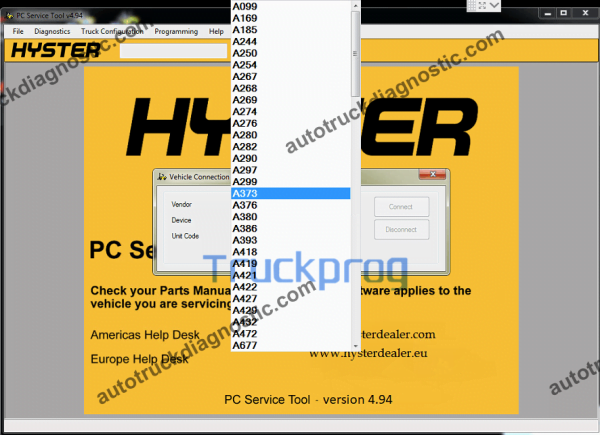 Hyster Pc Service Tool v4.94 1