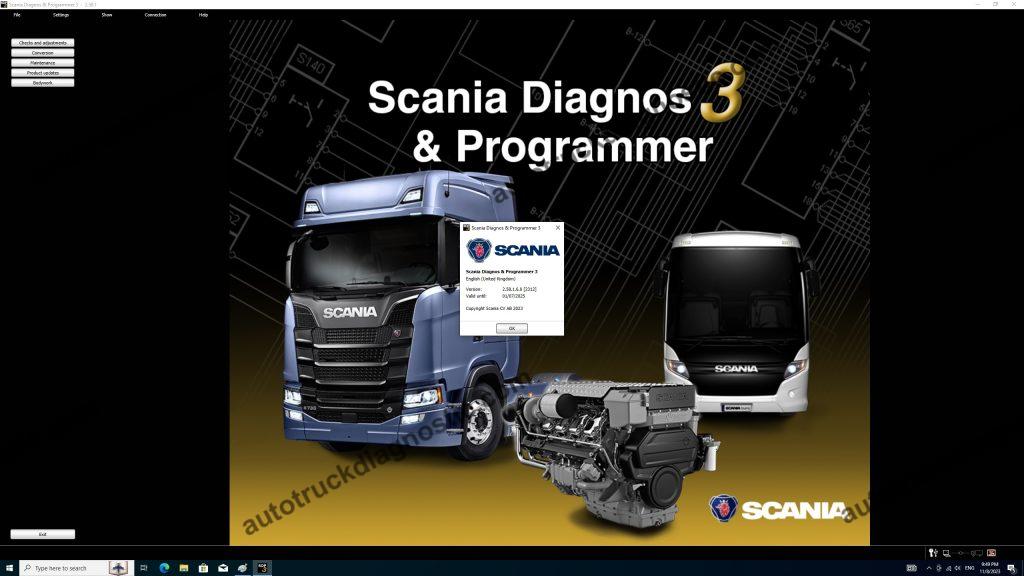 Scania SDP3 2.58.1 Trucks - Diagnostic Software