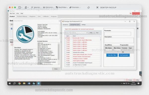 Volvo Tech Tool PTT 2.8.241 + DevTool Pro