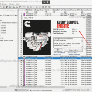 Cummins Insite Pro 9.0 with ECM Password Removal (Zap-IT)